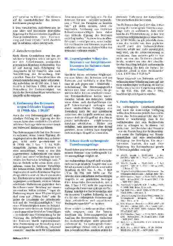 Vorschauseite 3: Der Schutz des Betreuten vor dem Betreuungsgericht