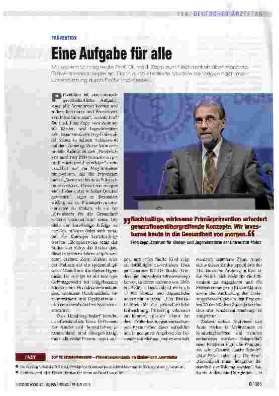 Vorschauseite 1: Eine Aufgabe für alle