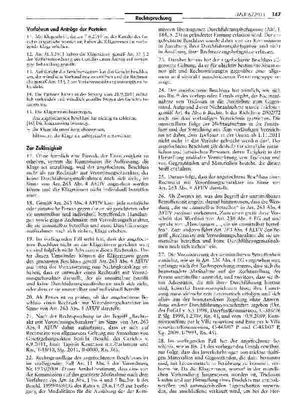 Vorschauseite 2: Herstellung und im Verkauf antimikrobieller und antibakterieller Additive- Produkt Triclosan