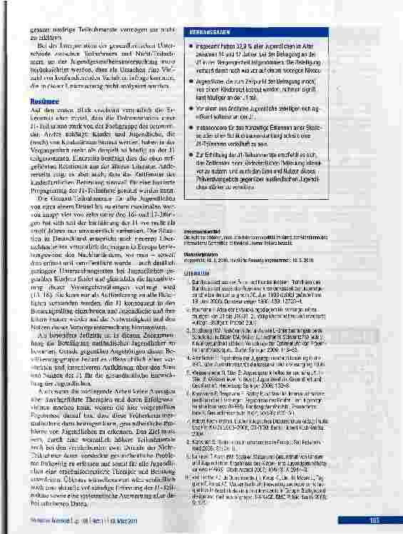Vorschauseite 6: Jugendgesundheitsuntersuchung J1