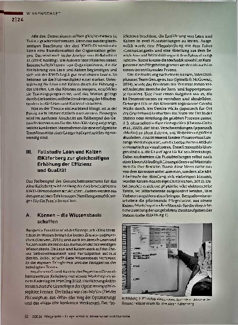 Vorschauseite 2: Lean und Kaizen in der Langzeitpflege: Wenn Können, Wollen und Dürfen aufeinandertreffen, ist Veränderung möglich.