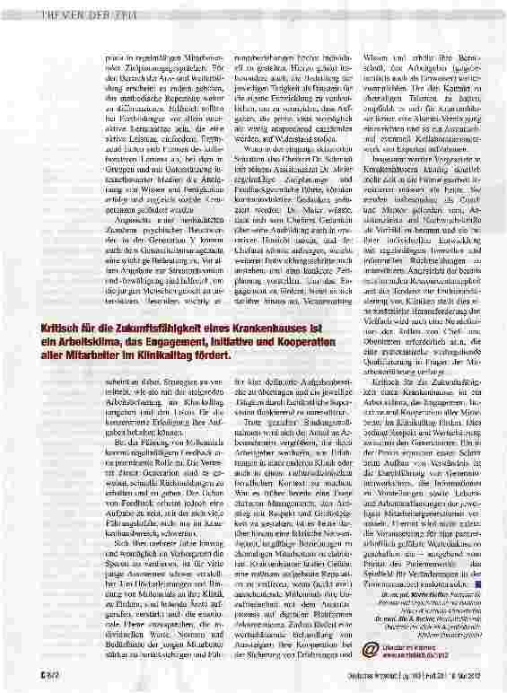 Vorschauseite 3: Die Ansprüche der „Millenniais