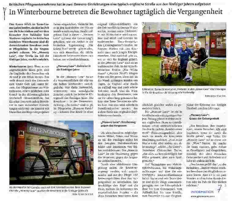 Vorschauseite 1: In Winterbourne betreten die Bewohner tagtäglich die Vergangenheit