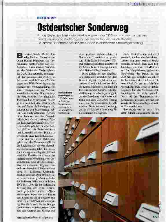 Vorschauseite 1: Ostdeutscher Sonderweg