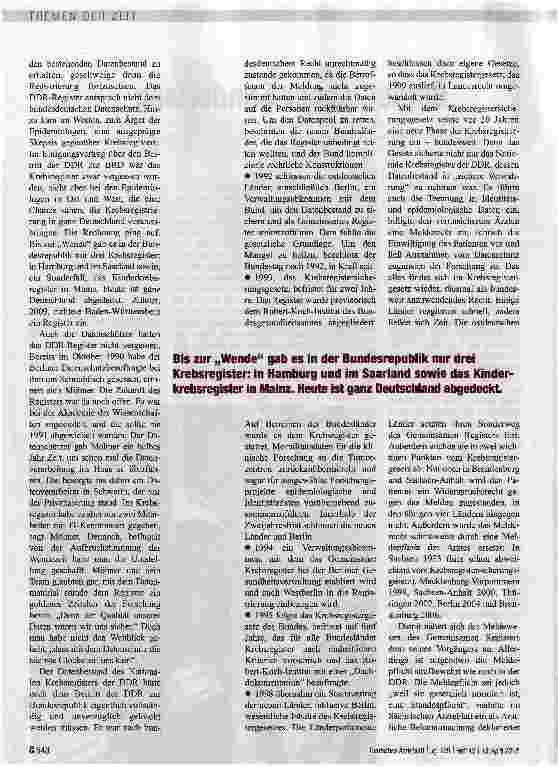 Vorschauseite 2: Ostdeutscher Sonderweg