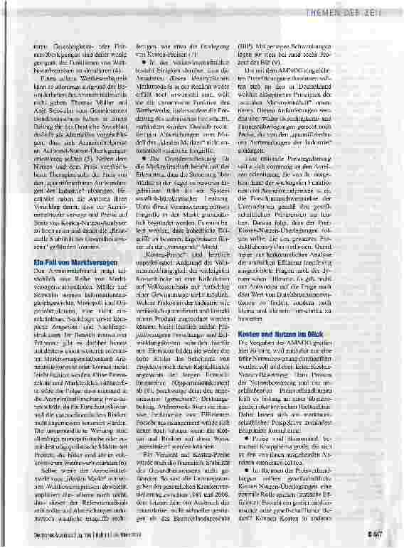 Vorschauseite 2: Preisbildung in einem besonderen Markt