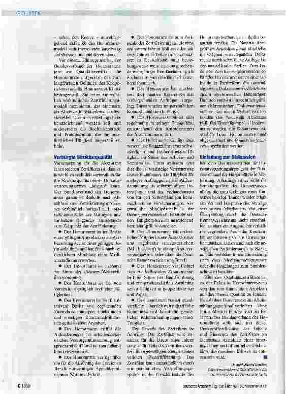 Vorschauseite 2: Die Qualitätsfrage