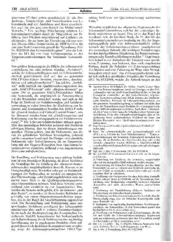 Vorschauseite 4: Neues EU-Vertriebsrecht für die Lebensmittelwirtschaft