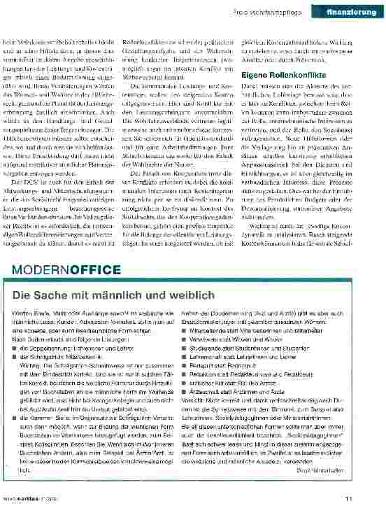 Vorschauseite 3: Caritas und Kommunen: Statt Partner Lieferanten?