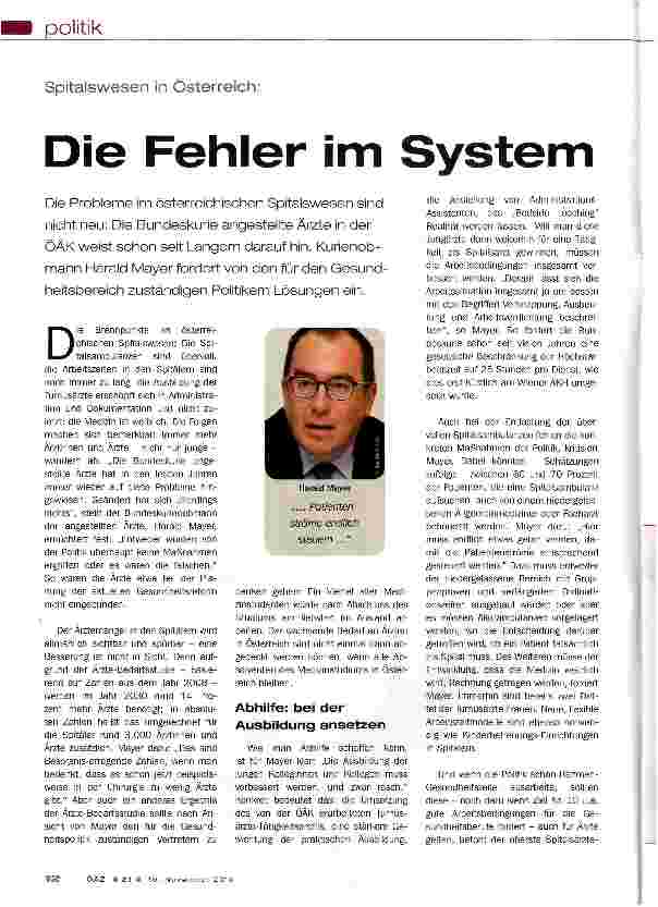 Vorschauseite 1: Die Fehler im System