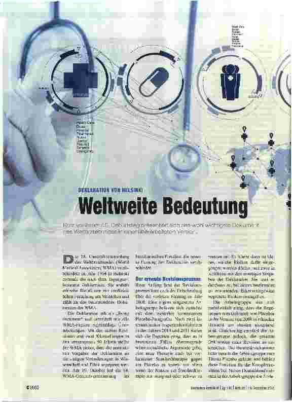 Vorschauseite 1: Weltweite Bedeutung