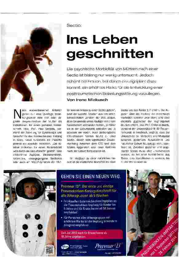 Vorschauseite 1: Ins Leben geschnitten