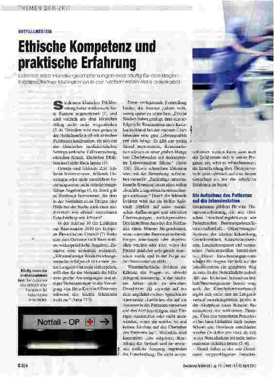 Vorschauseite 1: Ethische Kompetenz und praktische Erfahrung