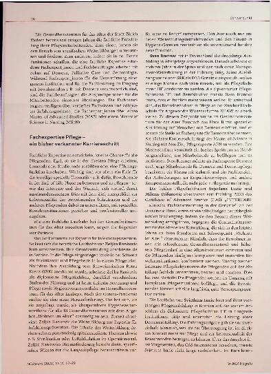 Vorschauseite 2: In der fachlichen Entwicklung liegt die Zukunft.