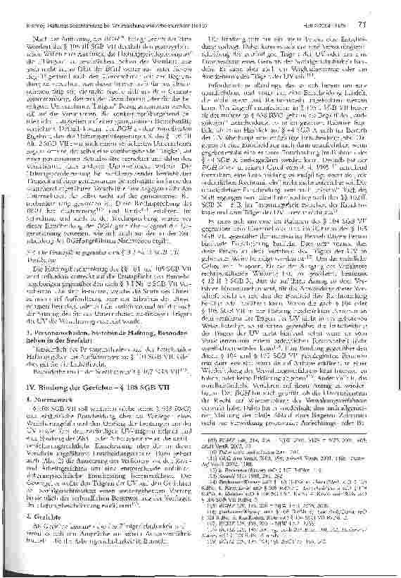 Vorschauseite 4: Haftungsbeschränkung bei Verursachung von Arbeitsunfällen Teil 2
