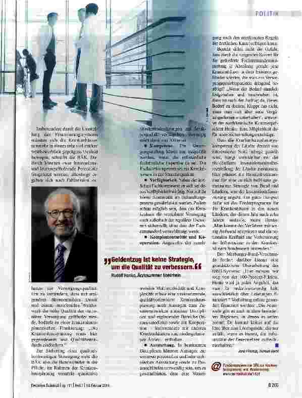 Vorschauseite 3: Qualität Fokus