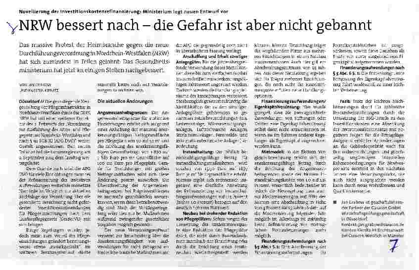 Vorschauseite 1: NRW bessert nach - die Gefahr ist aber nicht gebannt