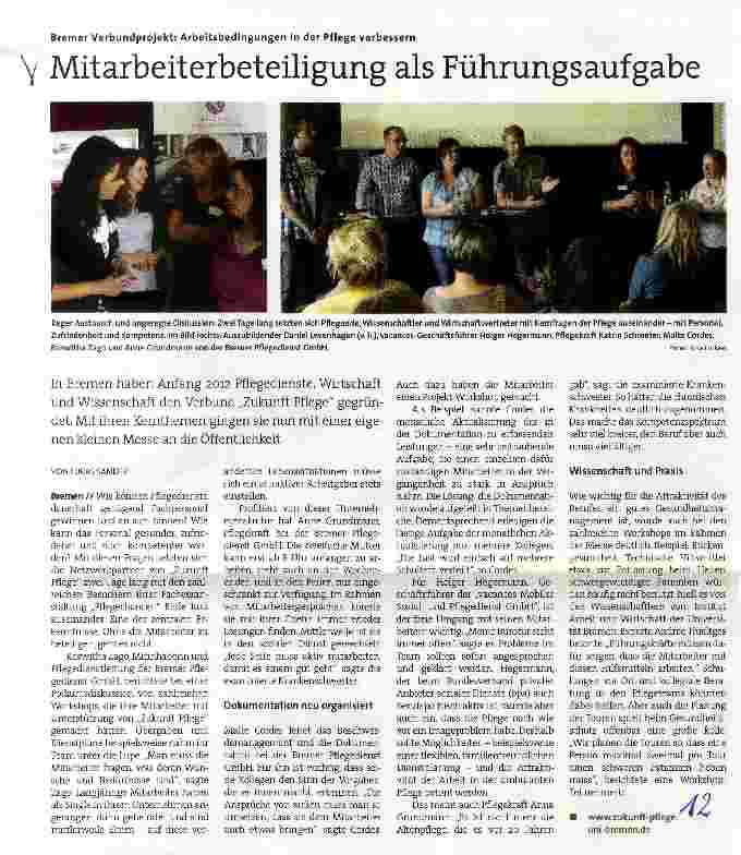 Vorschauseite 1: Mitarbeiterbeteiligung als Führungsaufgabe