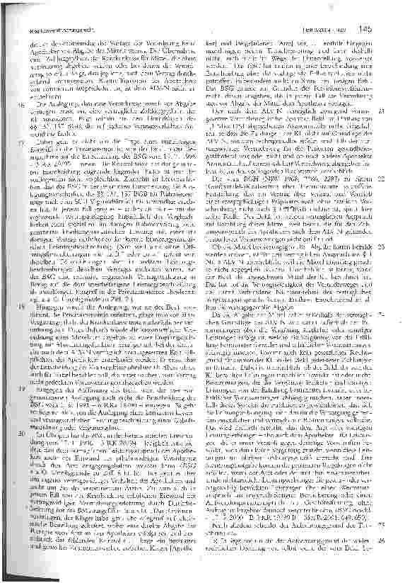 Vorschauseite 3: Direktund Vorablieferung von Arzneimitteln an Arztpraxen OLG Brandenburg, Urteil vom 30. 01. 2003