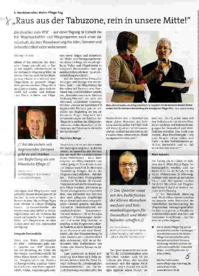 Vorschauseite 1: Raus aus der Tabuzone, rein in unsere Mitte!