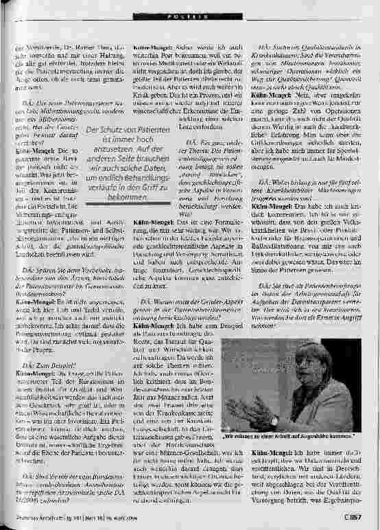Vorschauseite 2: Politisierung im Wartezimmer