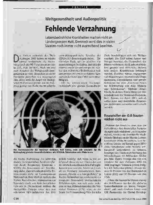 Vorschauseite 1: Fehlende Verzahnung
