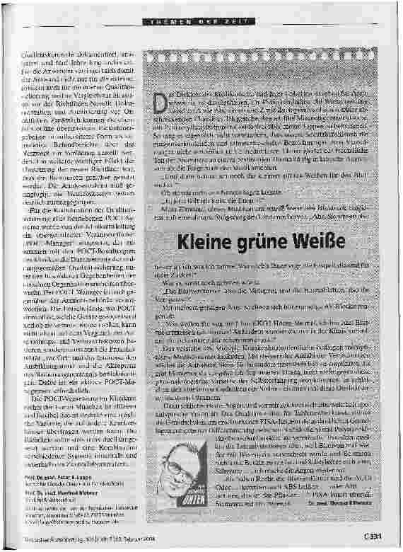 Vorschauseite 2: Online-Qualitätssicherung der Sofortdiagnostik