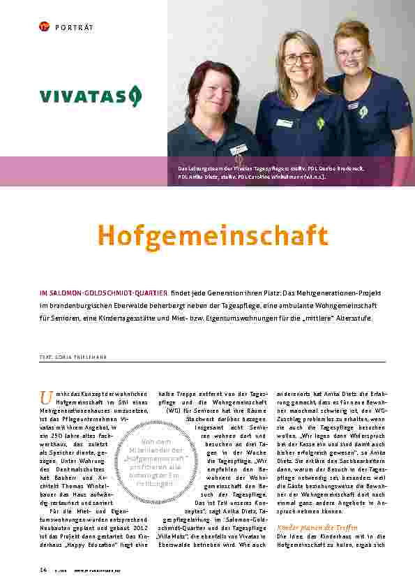 Vorschauseite 1: Hofgemeinschaft