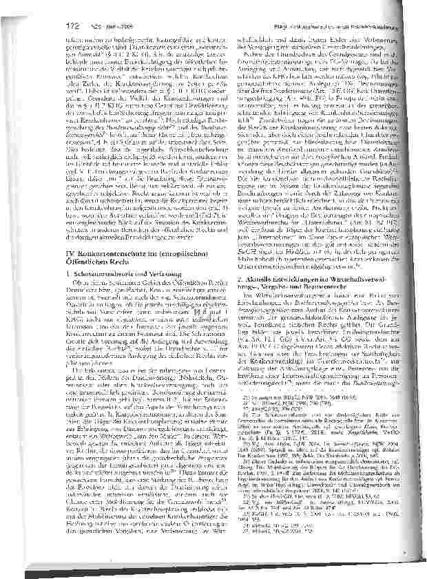 Vorschauseite 2: Konkurrentenschutz in der Krankenhausplanung