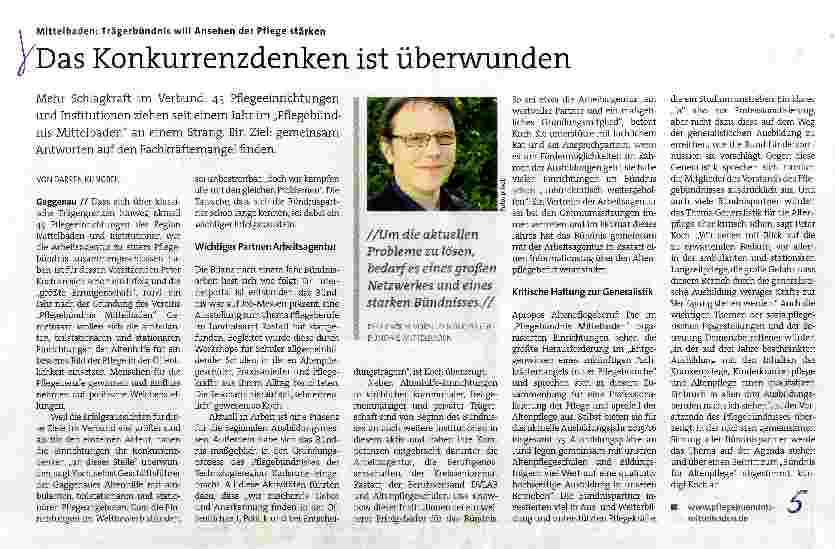 Vorschauseite 1: Das Konkurrenzdenken ist überwunden