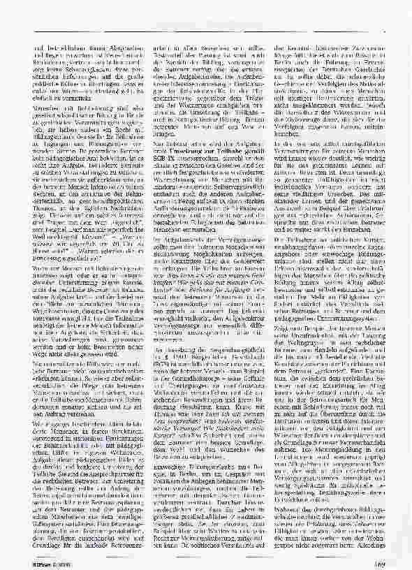 Vorschauseite 3: Politische Bildung bei der Betreuung von geistig behinderten MenschenZur Umsetzung der Teilhabe (SGB IX)