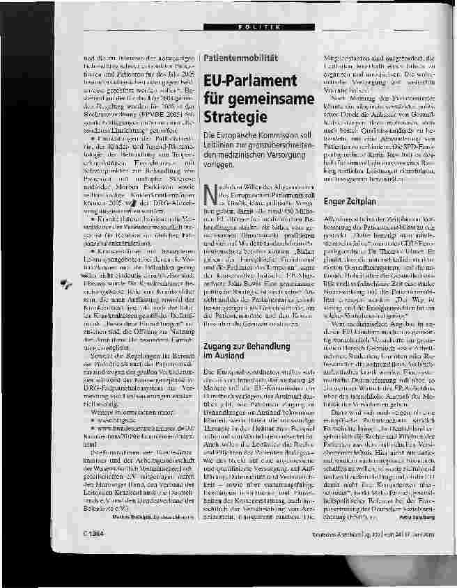 Vorschauseite 2: KrankenhäuserDie neue Leitwährung