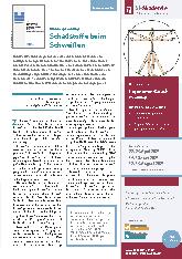 Vorschauseite 1: Schadstoffe beim Schweißen