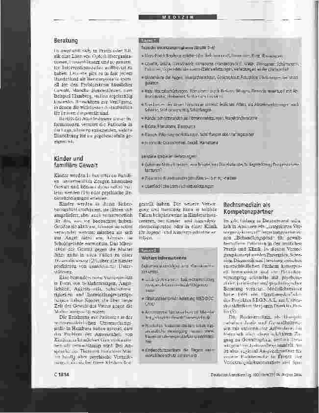 Vorschauseite 5: Frauen und Kinder als Opfer häuslicher Gewalt