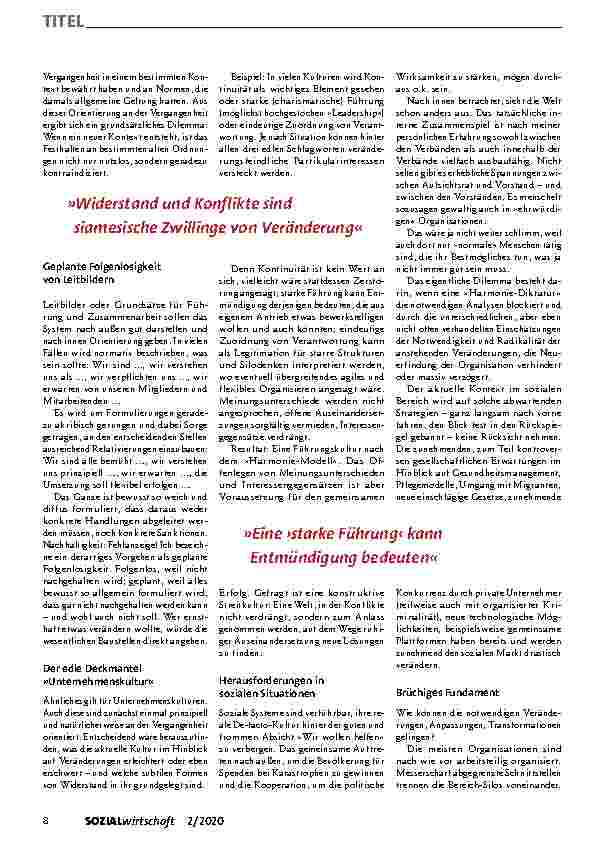 Vorschauseite 2: Führen in unsicheren Zeiten