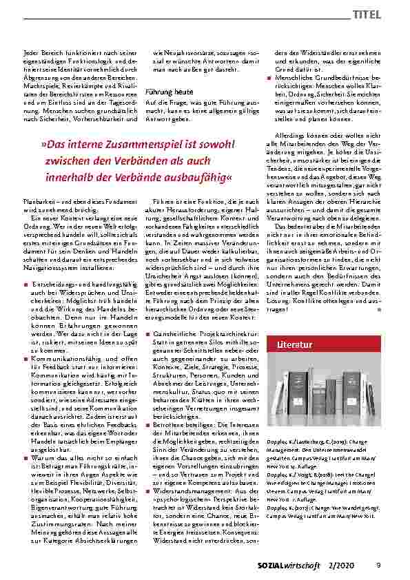 Vorschauseite 3: Führen in unsicheren Zeiten