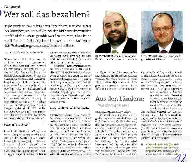 Vorschauseite 1: Wer soll das bezahlen?