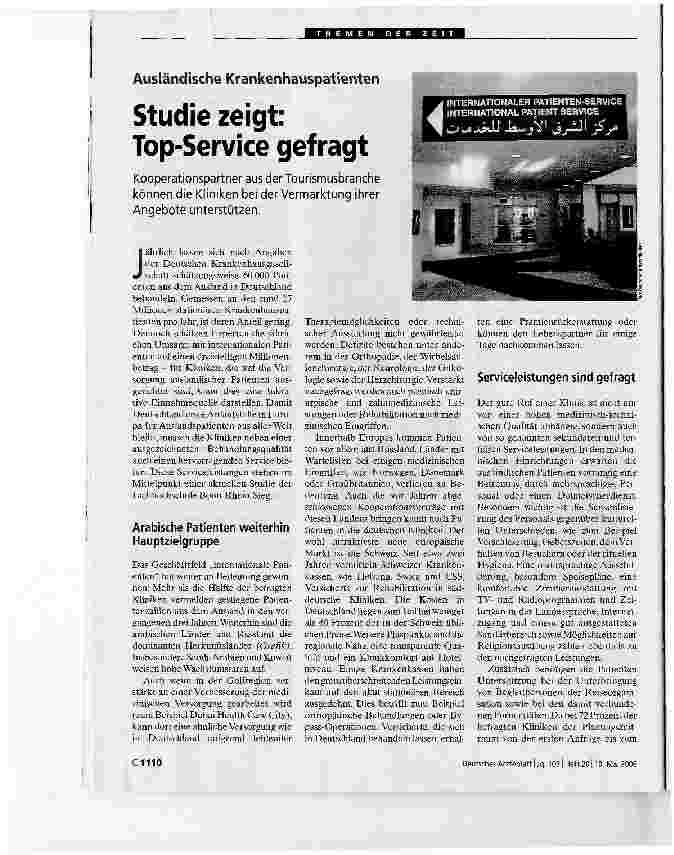 Vorschauseite 1: Studie zeigt: Top-Service gefragt