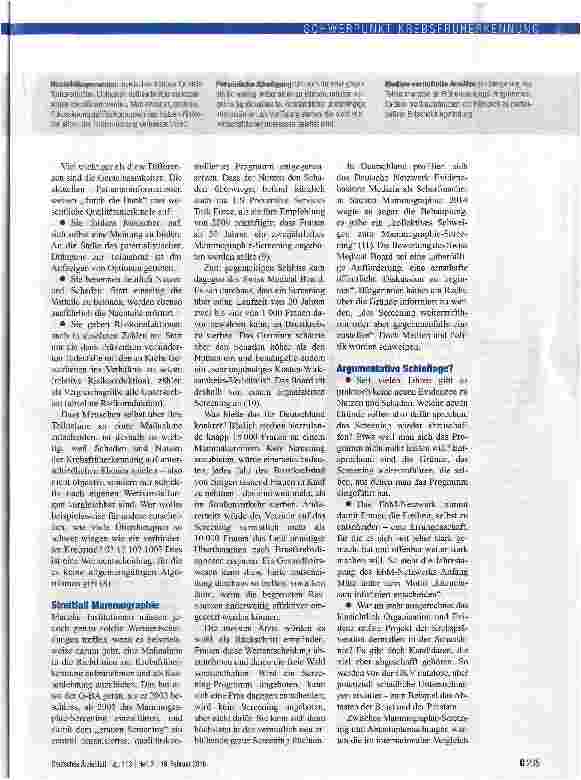 Vorschauseite 2: Vom Insistieren zum Informieren
