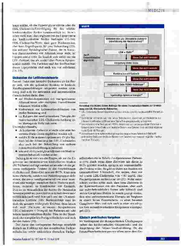 Vorschauseite 3: Therapie von Fettstoffwechselstörungen