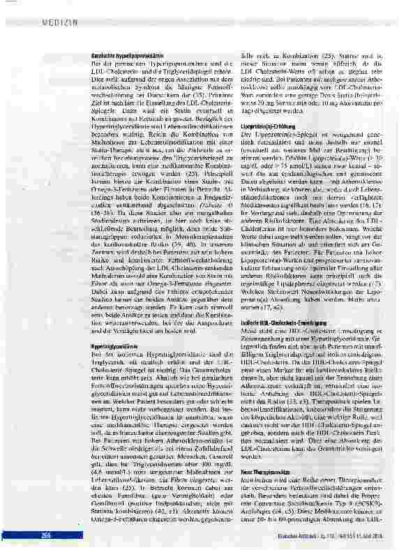 Vorschauseite 6: Therapie von Fettstoffwechselstörungen