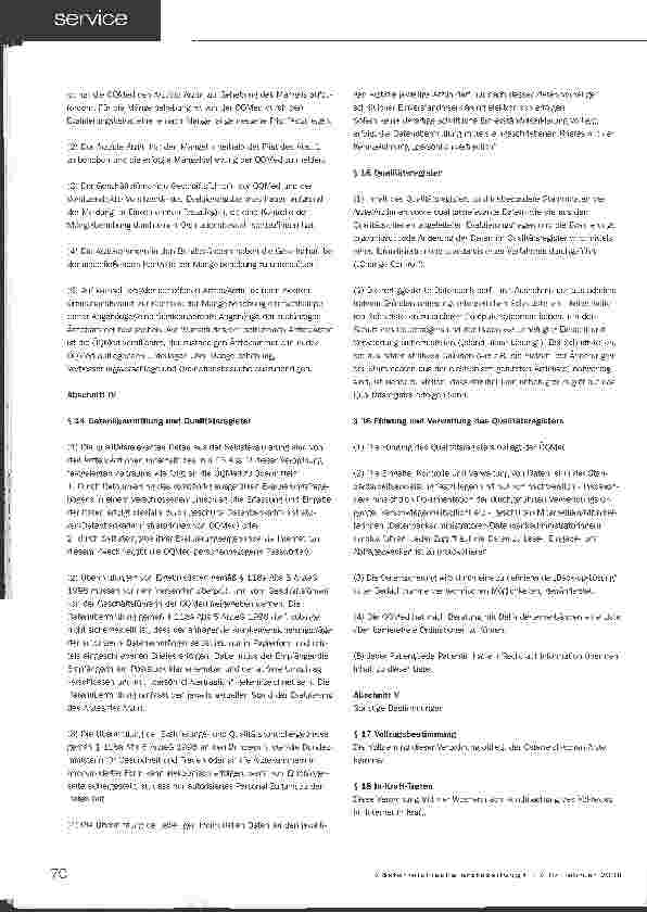 Vorschauseite 5: Kundmachung - Qualitätssicherungs-Verordnung 2006