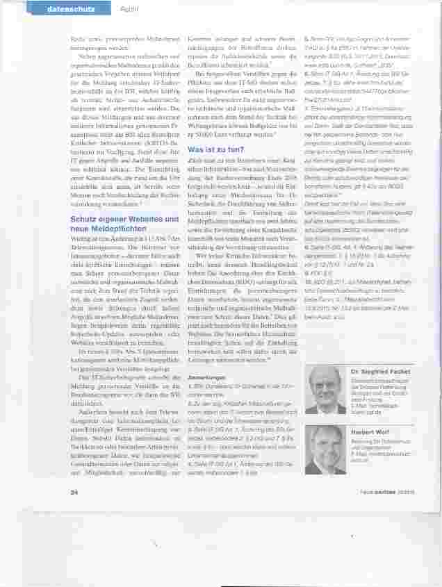 Vorschauseite 2: IT-Sicherheit: neue Pflichten für kirchliche Einrichtungen