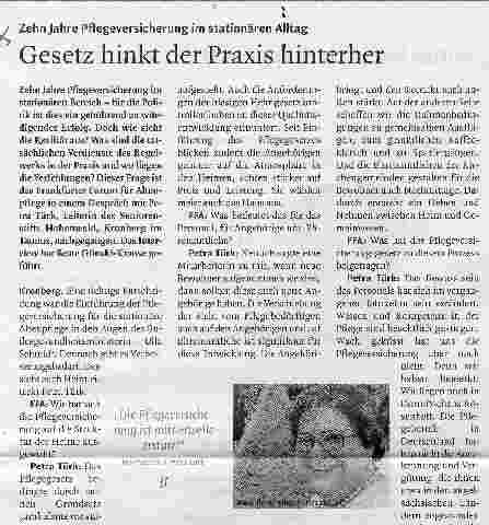 Vorschauseite 1: Gesetz hinkt der Praxis hinterher