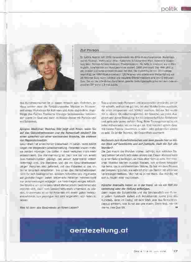 Vorschauseite 2: Die Patienten werden mündiger