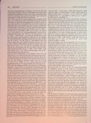 Vorschauseite 3: Aktuelle Entscheidungen