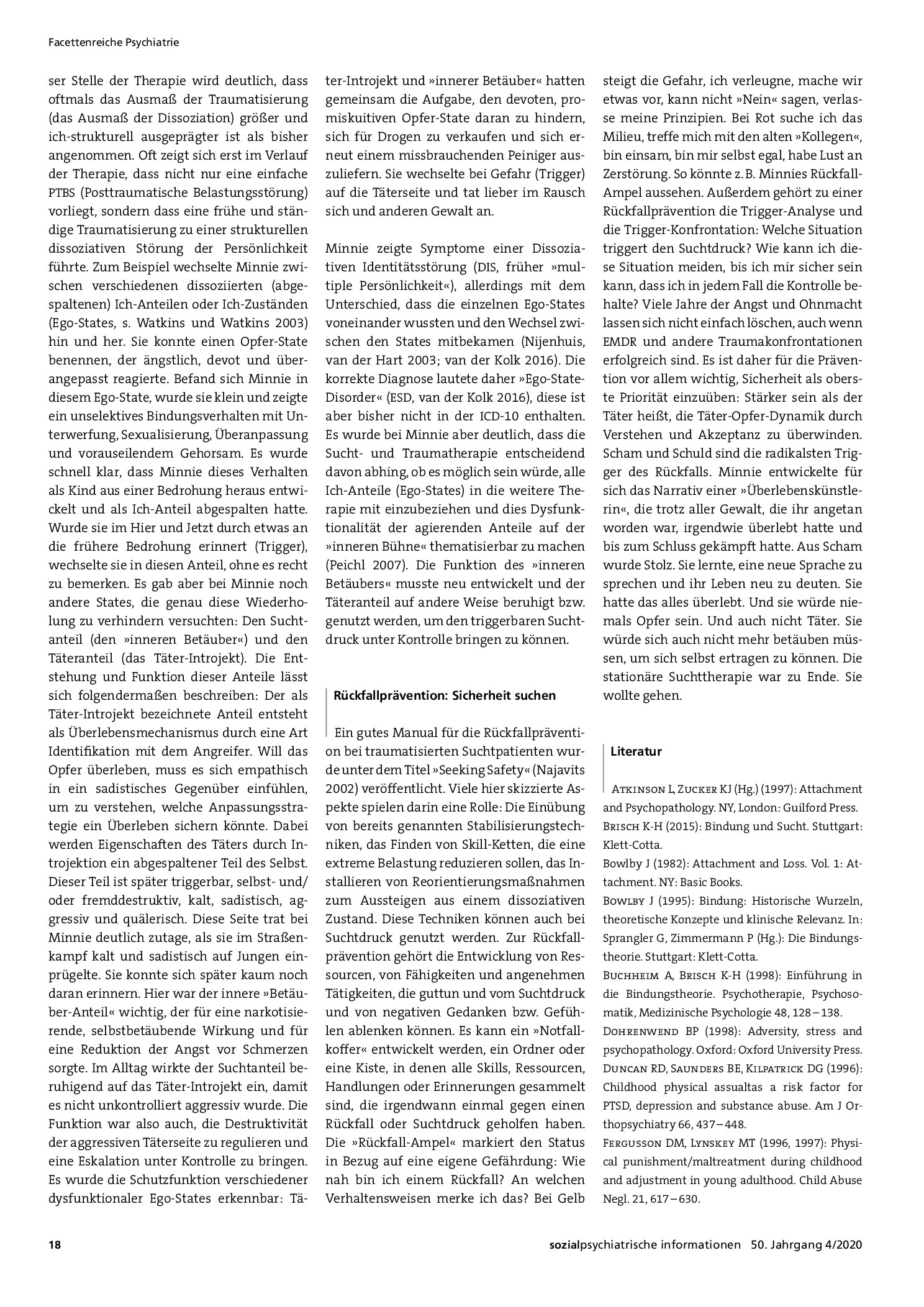 Vorschauseite 4: Die Therapie von Sucht, Trauma und Bindungsstörungen bei Kindern und Jugendlichen
