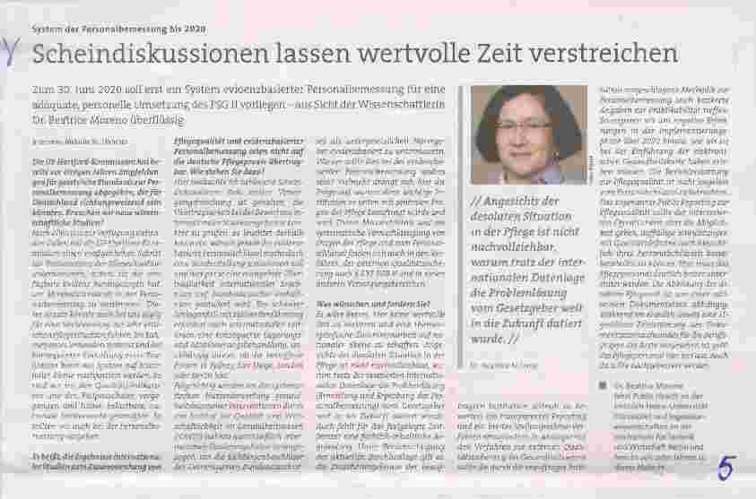 Vorschauseite 1: Scheindiskussionen lassen wertvolle Zeit verstreichen