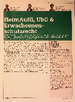 Vorschauseite 1: HeimAufG, UbG & Erwachsenenschutzrecht