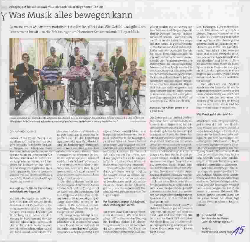 Vorschauseite 1: Was Musik alles bewegen kann